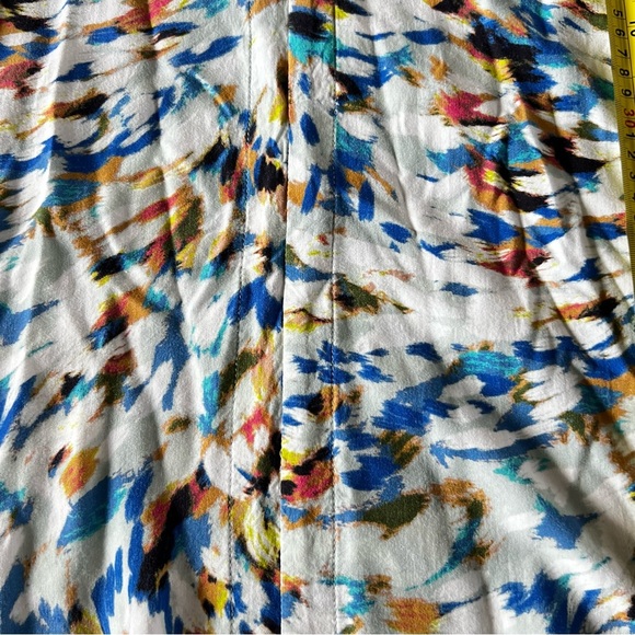 Liverpool Los Angeles Women’s 3/4 Sleeve Blouse Multicolor Size Large - Picture 9 of 14